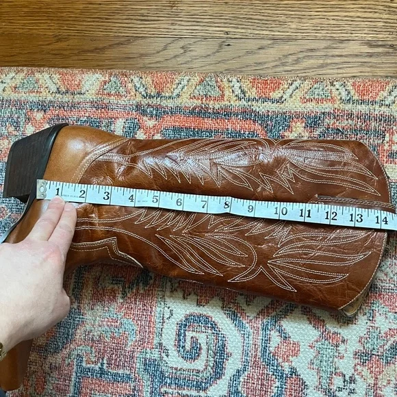 Steve Madden Lonestar Western Cowgirl/Cowboy Boots - Brown - THE REAL DEAL! - Picture 8 of 15